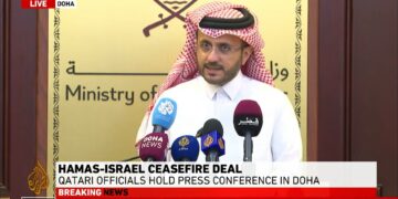 “이-하마스, 24일 오전 7시부로 일시 휴전…인질 50명과 팔 수감자 교환” (종합)