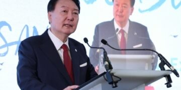 尹, BIE 만나 부산 지지 호소 “국제사회에 책임있게 기여할 것”