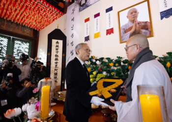 자승스님 국민훈장 무궁화장 추서…유인촌 “불교계서 큰 역할”
