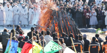 “자승스님 마지막 배웅”… 다비식에 2000명 추모