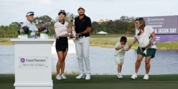 리디아 고·제이슨 데이, 24년 만에 연 혼성대회 100만 달러의 남녀 됐다