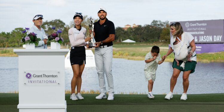 리디아 고·제이슨 데이, 24년 만에 연 혼성대회 100만 달러의 남녀 됐다