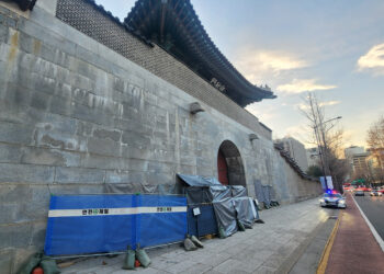[속보] 경복궁 담벼락 낙서 테러 ‘모방 범행’ 용의자 자수