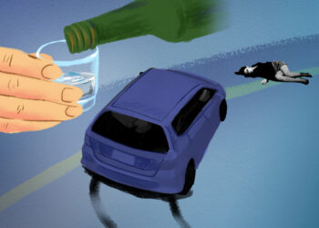 횡단보도 모녀 들이받고 도주한 만취男…배달기사가 잡았다