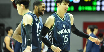 ‘로슨·강상재 44점 합작’ DB 산성, ‘소나기 3점’ 막고 1위 질주…‘뒷심 부족’ 정관장은 7연패