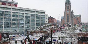 [포토] 8년 만의 ‘화이트 크리스마스’