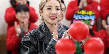 [포토] 산다라박, 사랑의열매 홍보대사 위촉