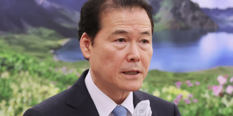 김영호 통일부 장관 “김정은, 내부 불만 돌리려 대남 심리전…北 특기”