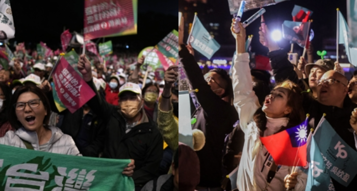 친미 vs 친중 vs 중도… 13일 대만 대선 ‘새해 첫 민주주의 시험대’