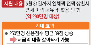 290만명 신용사면… 신용 인플레·연체율 급등 ‘잡음’ 커진다