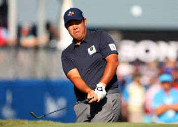 지난주 4위 이어 1m 버디 실패 2위… PGA 안병훈, ‘내일’ 꼭 해낸다