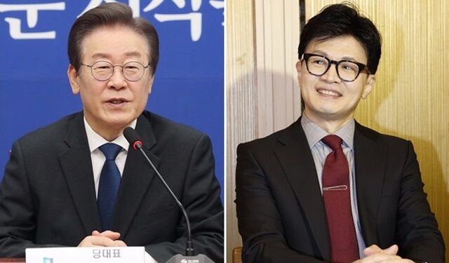 이재명 “칼로 죽여보려 하지만”…한동훈 “그 정도면 망상”