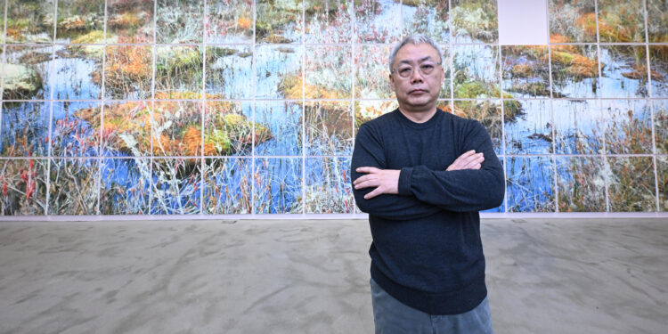 12m 벽 가득 채운 하나의 풍경… 60개 캔버스마다 나만의 장면