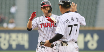 ‘한동희 입대 고려’ 롯데, 김민성으로 ‘내야 고민’ 해결…“손아섭과 동기, 공수 기량 여전”