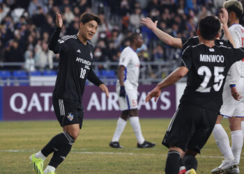 울산, 日 고후에 ‘골 세례’