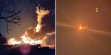 우크라軍 “5000억 정찰기 격추”…러시아땅 추락 ‘대폭발’ (영상) [포착]