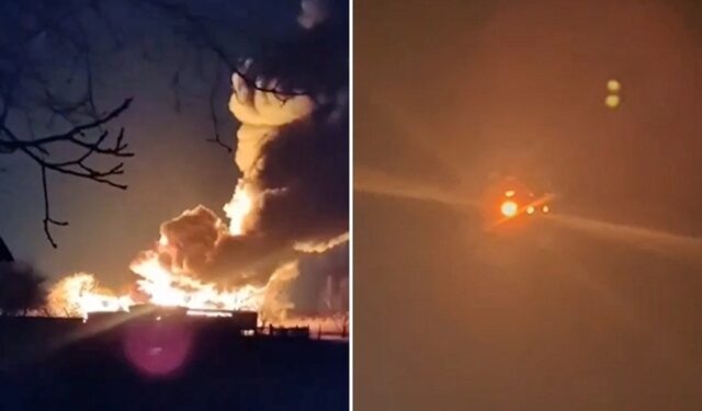 우크라軍 “5000억 정찰기 격추”…러시아땅 추락 ‘대폭발’ (영상) [포착]