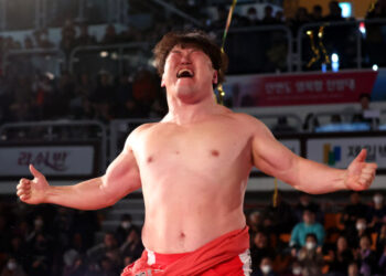 [포토] 김보경, ‘내가 바로 한라장사’