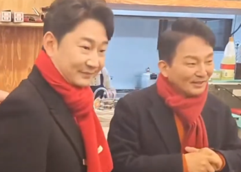 계양 식당 간 원희룡·이천수…“밥맛 떨어져” 욕먹자 보인 반응