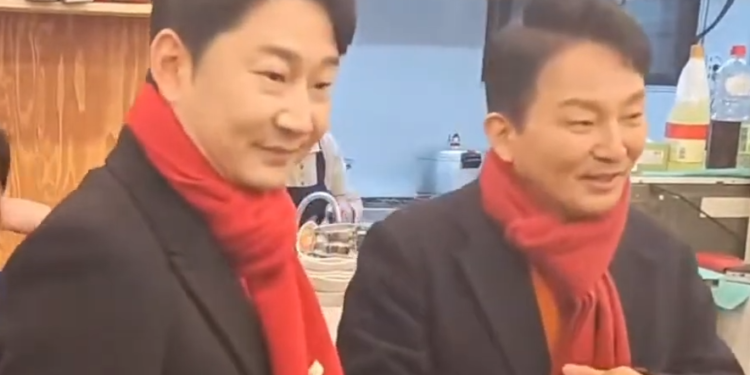 계양 식당 간 원희룡·이천수…“밥맛 떨어져” 욕먹자 보인 반응