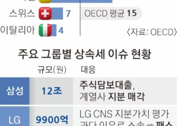 경영권 위협 받고, 빚내고, 불복 소송까지… 재벌家 ‘상속세 속앓이’