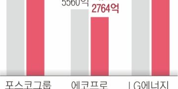 전기차 부진에 이차전지 ‘휘청’… 한 달 새 시가총액 20조원 증발