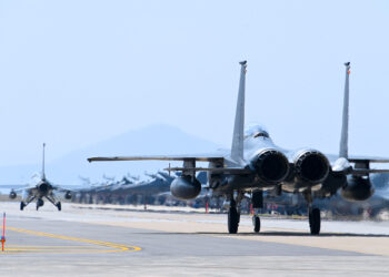한미 공군, 군용기 100여대 참여하는 연합편대군종합훈련 실시