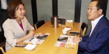 나경원 “홍준표 시장, 내가 당 맡는 게 바람직하다고 해”