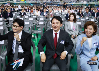 어대한 역풍? 韓원팀 결집?… 9일 첫 토론 ‘태풍의 눈’으로