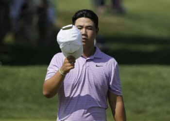 ‘파리에서 사고 한 번 칠까’ 김주형 “올림픽이라 더 설레…시상대에서 애국가 듣겠다”