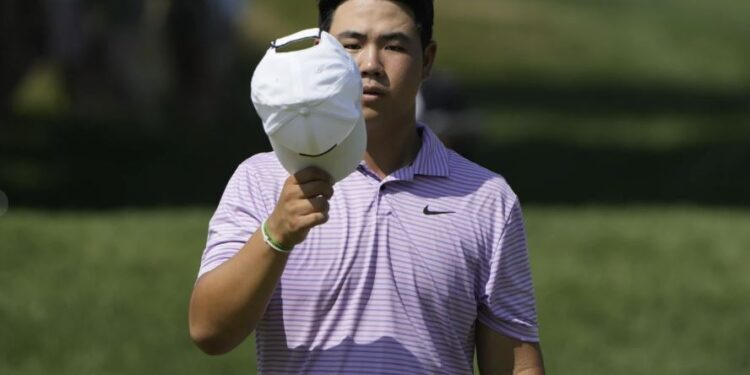 ‘파리에서 사고 한 번 칠까’ 김주형 “올림픽이라 더 설레…시상대에서 애국가 듣겠다”