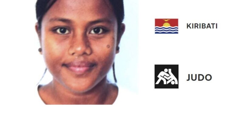 1만 4000km 날아왔는데 6초 만에 탈락…키리바시 ‘소녀 선수’ 화제