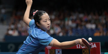 신유빈 결승행 좌절… 준결승서 中 천멍에 0-4 패배