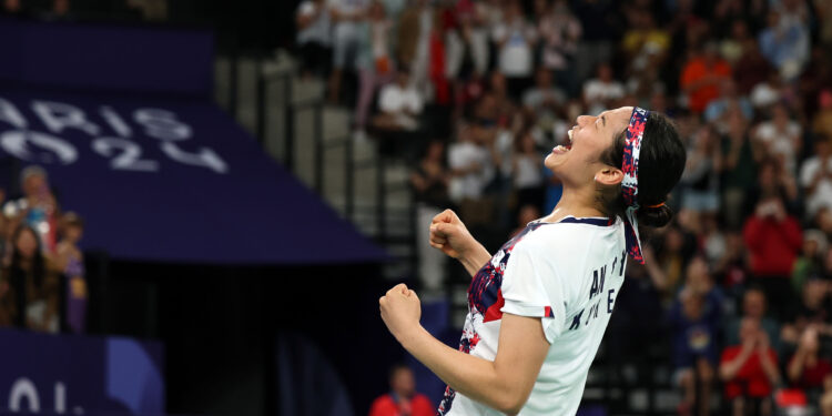 안세영, ‘난적’ 日 야마구치 꺾고 배드민턴 준결승 진출