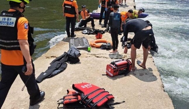 “아기들 없어졌다” 홍천강 신고…구조된 4살 아이 중태