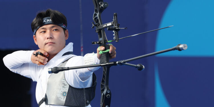 12발중 11발이 ‘텐’…中 선수 ‘허탈한 웃음’