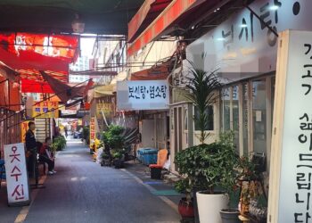 점심에도 빈 보신탕 골목… “장사 접어야지 우짜겠노”