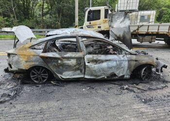 달리던 차량 폭발하더니 순식간에 불…운전자 못 피하고 사망