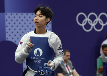 태권도 박태준 첫 경기부터 ‘완승’… 8강 진출