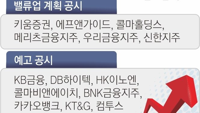 “밸류업 급히 내놨다간 시장 평가 냉랭”… 참여 관망하는 기업