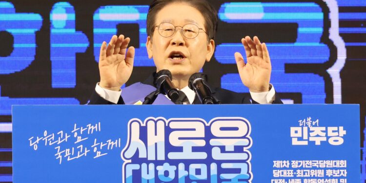 [속보] 이재명, 서울 경선서도 92.43% 득표로 압승…김두관 6.27%