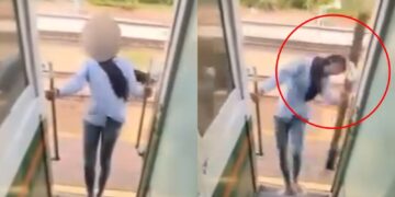 “이게 낭만이야” 열차 매달려 영상 찍다가 ‘쿵’…철없는 태국 10대(영상)