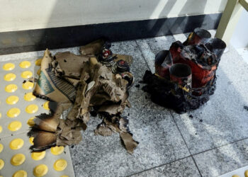 광주 치과 입구서 부탄가스 폭발물 터뜨린 60대 검거