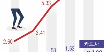 카드사 연체율도 10년 만에 ‘최고’… 연체율 늪에 빠진 한국