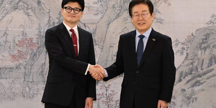 한동훈·이재명, 민생 공통공약 협의 기구 합의