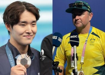 김우민 훈련 돕고 “이겼으면”…호주 코치, 끝내 해고됐다