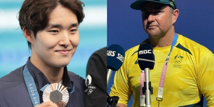 김우민 훈련 돕고 “이겼으면”…호주 코치, 끝내 해고됐다