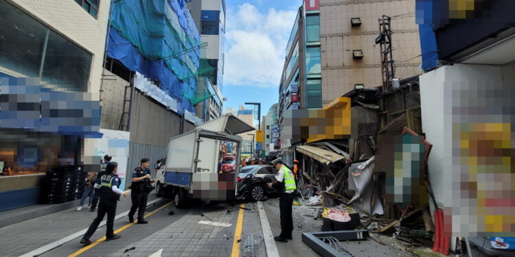 행인 2명 사망 ‘해운대 돌진하고’ 본격 수사…차 결함·약물 복용 감정 의뢰