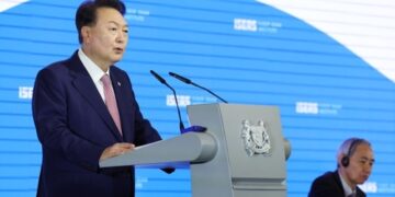 尹, 싱가포르렉처서 “자유 통일 한반도 실현되면 인태지역과 국제사회 평화 획기적 진전”