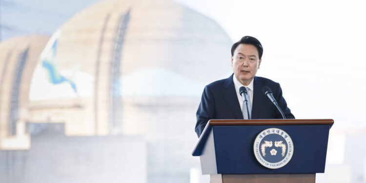 尹, 신한울 3·4호기 착공식 참석… “원전 생태계 완전한 정상화 박차”